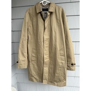 Banana Republic Mac Jacket Mens XL Beige Water Resistant NWT Coat